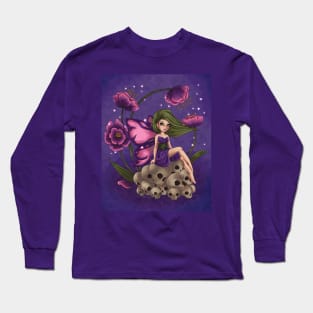 Skulls and Faeries Long Sleeve T-Shirt